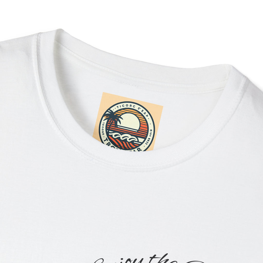 Tropical Sunset T-Shirt, Summer Vibes Tee, Unisex Graphic Shirt, Vacation Apparel, Beachwear Gift